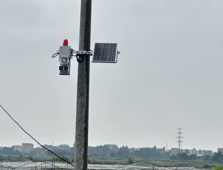 太陽能限高報警裝置